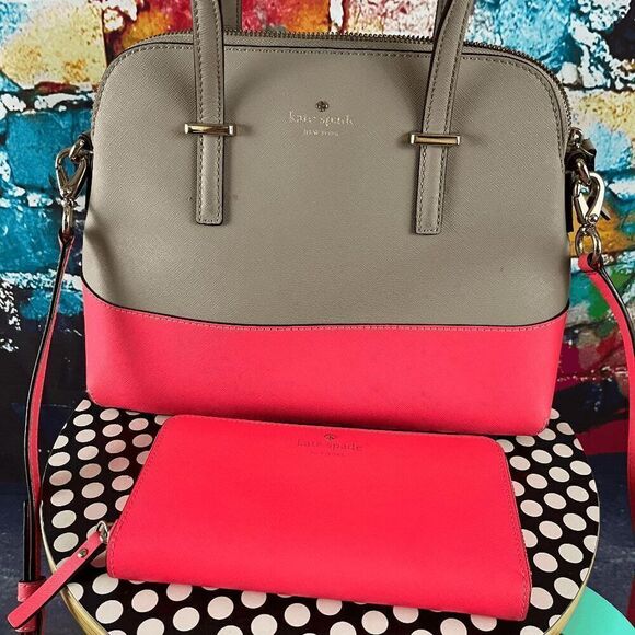 kate spade Handbags - Kate Spade Cedar Street Maine Leather Crossbody Bag W/ Matching Wallet